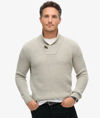 The Merchant Store - Shawl Neck Jumper