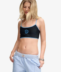 Contrast Bralette Bikini Top