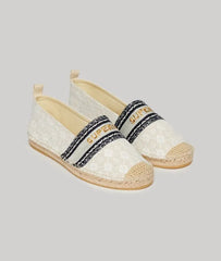 Canvas Espadrille Overlay Shoes