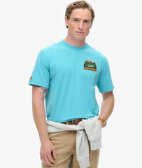 Travel Postcard Chest Print T-Shirt