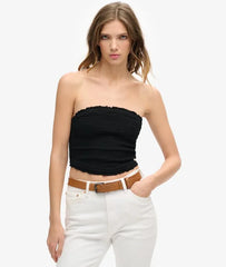 Smocked Bandeau Top