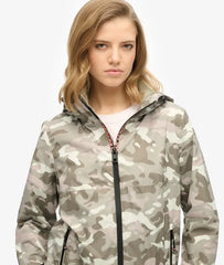 Hooded Logo Windbreaker Jacket