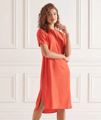 Curve Hem Shift Dress
