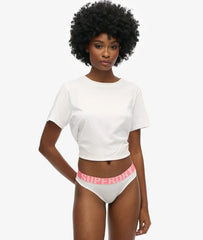 Organic Cotton Large Logo Bikini Briefs