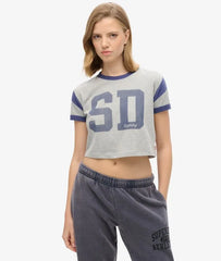 Athletic Essentials Graphic Ringer T-Shirt