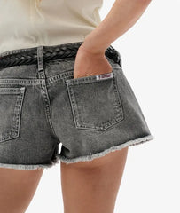 Low Rise Denim Hot Shorts