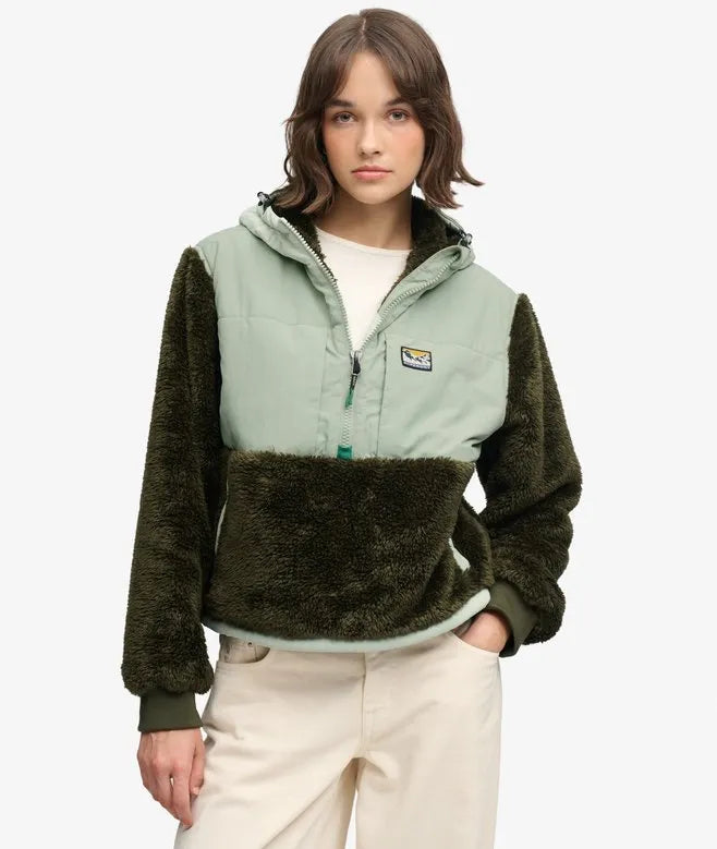 Super Soft Hybrid Half Zip Jacket