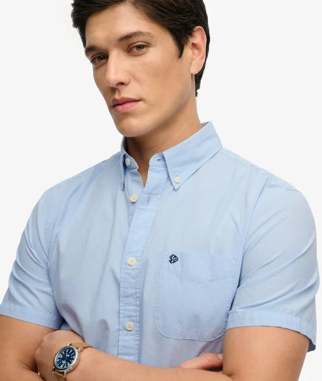 Preppy Poplin Short Sleeve Shirt