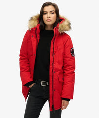 Hooded Everest Faux Fur Parka Coat