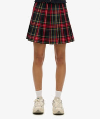 Check Mini Skirt