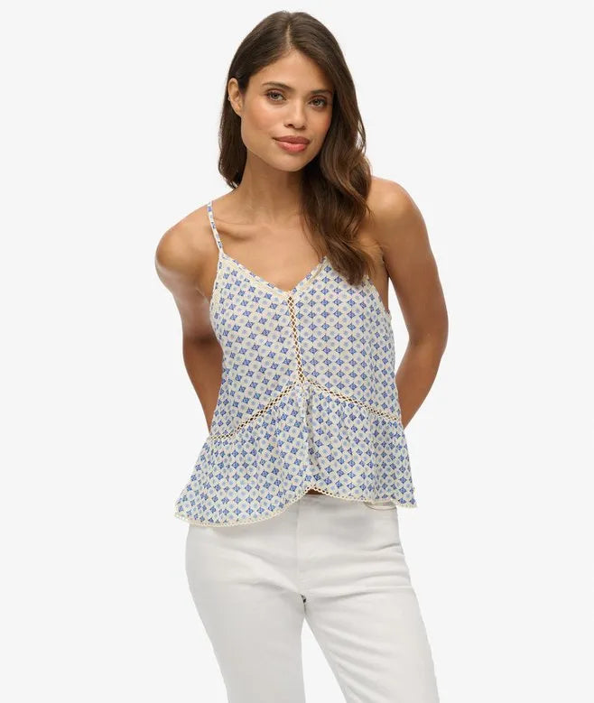 Ladder Trim Cami Top