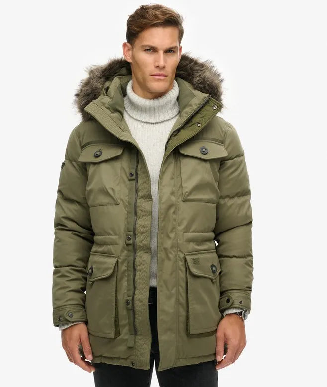 Chinook Faux Fur Parka Coat