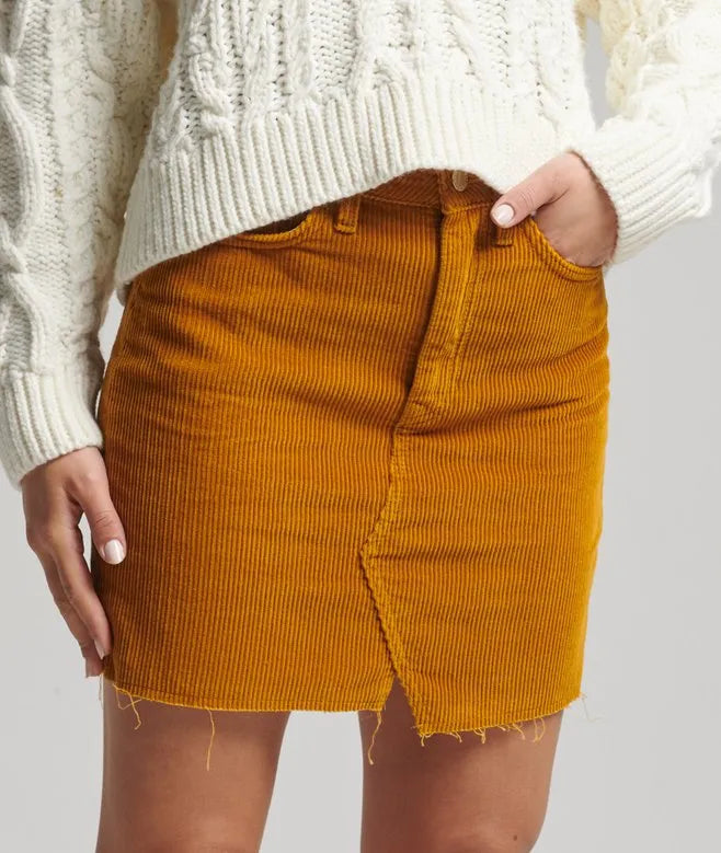 Denim Mini Skirt