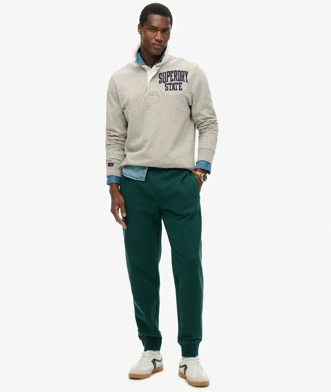 Essential Logo Half Brushed Joggers