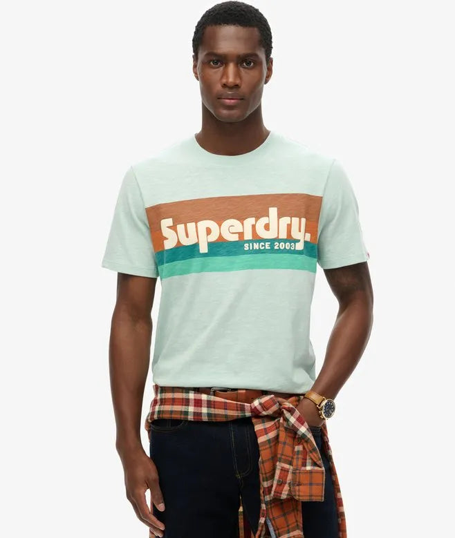 Terrain Logo Stripe Relaxed T-Shirt