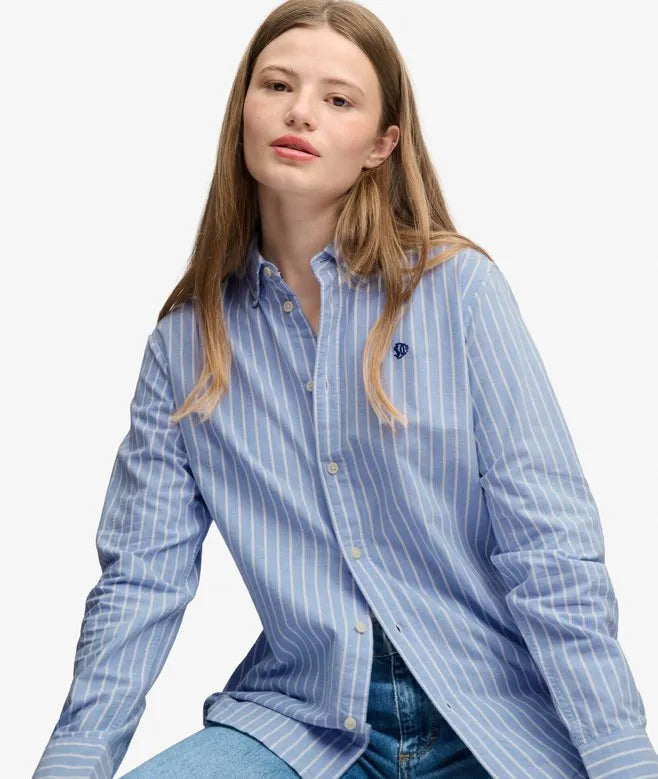 Slim Oxford Button Down Long Sleeve Shirt