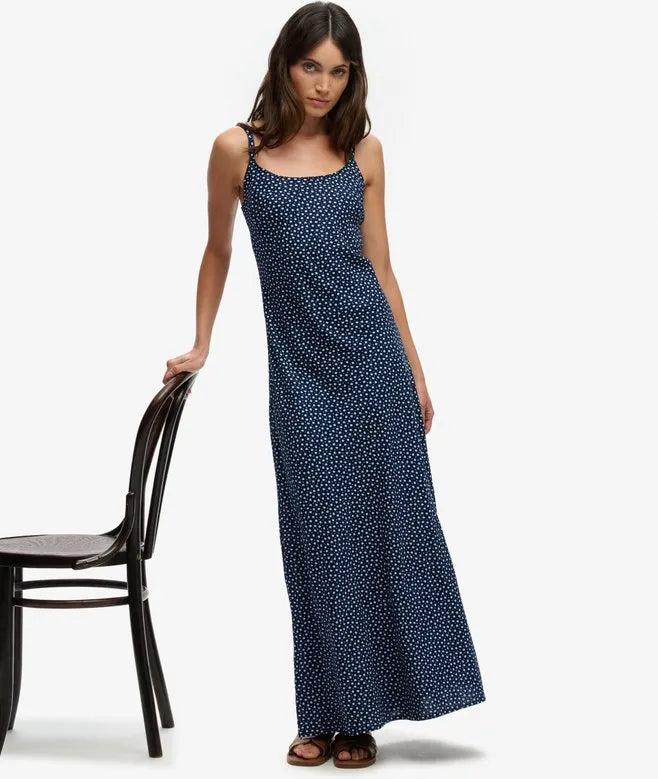 Printed Cami Maxi Dress