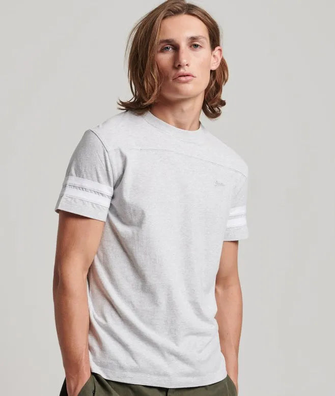Organic Cotton Essential Logo Quarterback T-Shirt