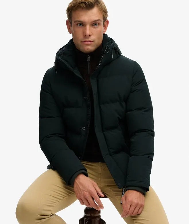 Everest Short Hooded Puffer Jacket