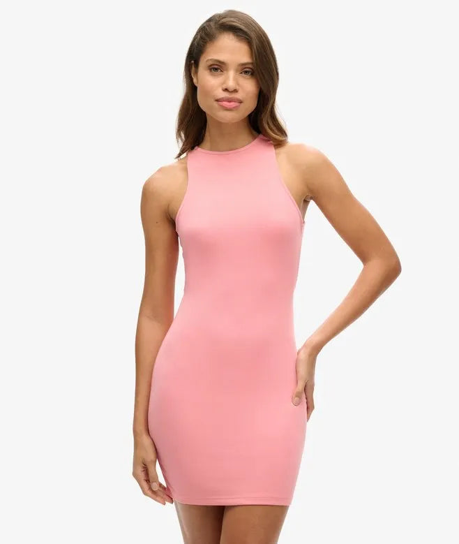 Cross Back Mini Bodycon Dress