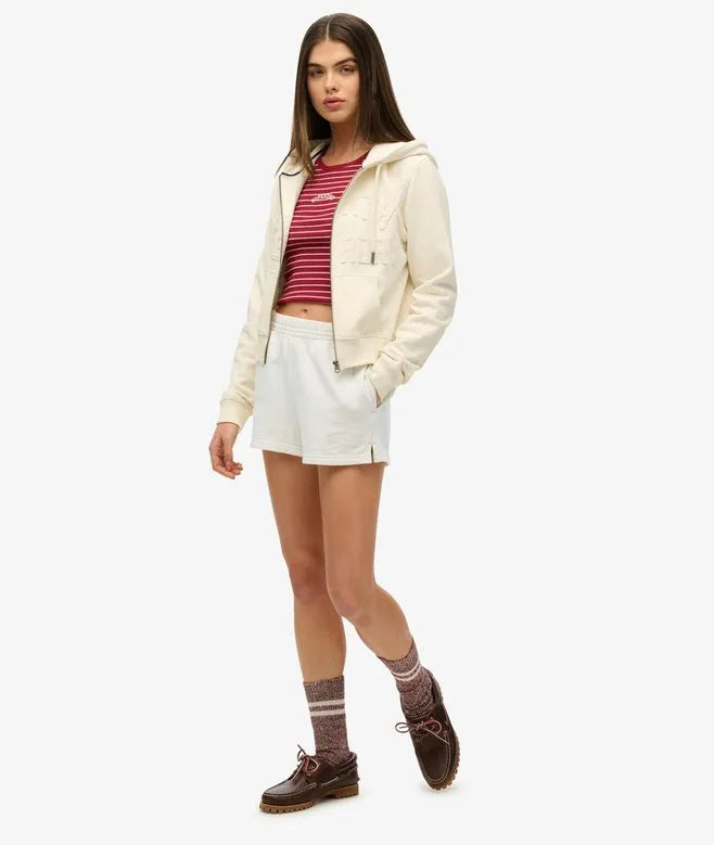 Athletic Essentials Tonal Embroidered Shorts