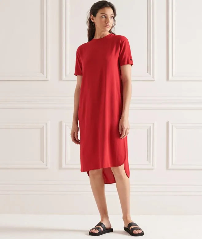 Curve Hem Shift Dress