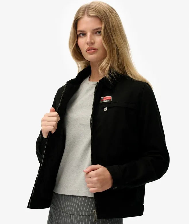 Cord Collar Quilt Ranch Jacket