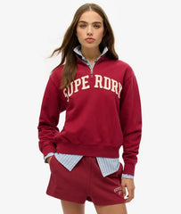 Athletic Essentials Applique Half Zip Sweatshirt