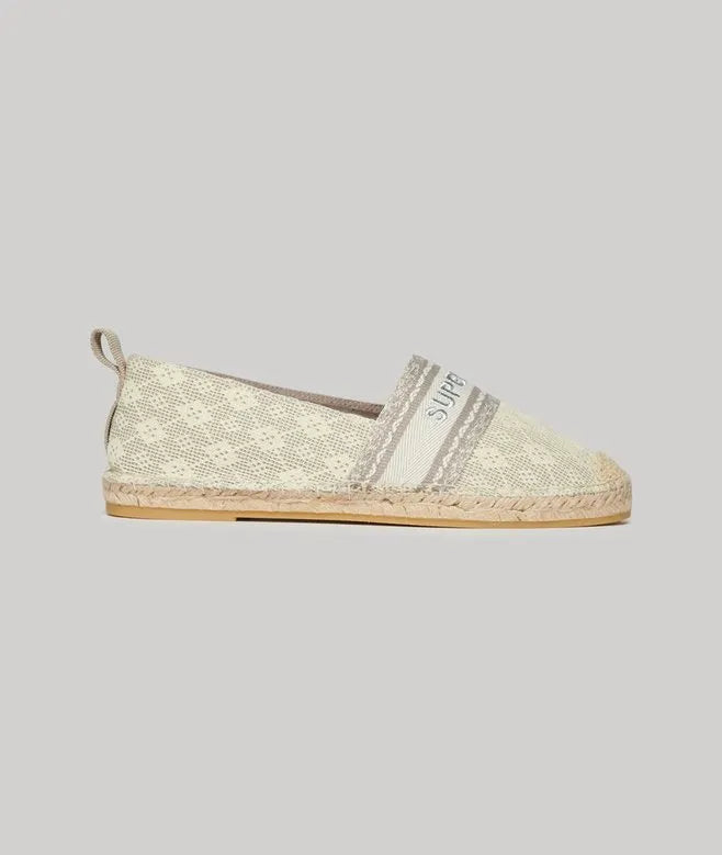 Canvas Espadrille Overlay Shoes