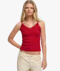 Essential Lace Trim Cami Top