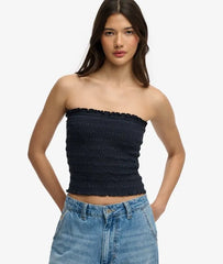 Smocked Jersey Bandeau