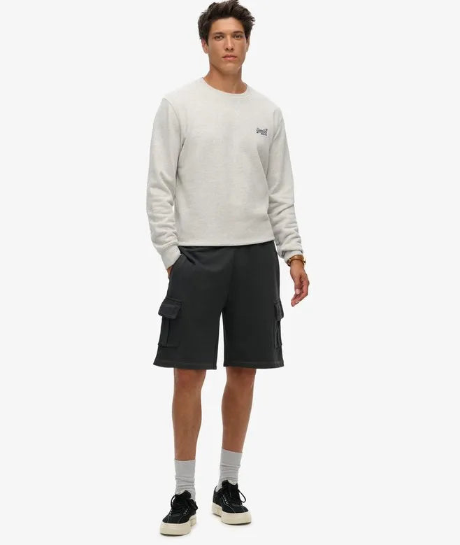 Contrast Stitch Cargo Shorts