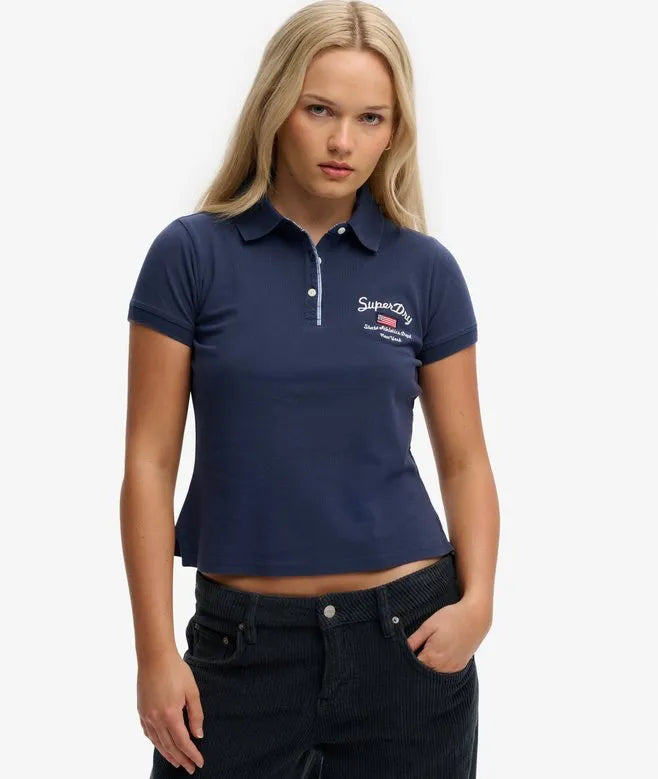 Athletic Essentials Graphic Polo Top