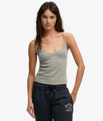 Athletic Essentials V Neck Pointelle Cami Top