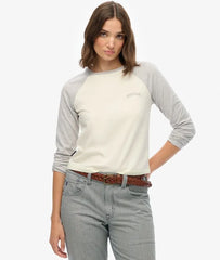 Essential Logo Long Sleeve Baseball Top
