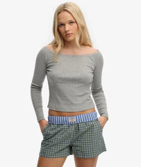 Athletic Essentials Lace Long Sleeve Top
