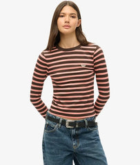 Stripe Long Sleeve Top
