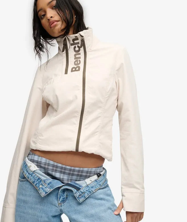 Bench Double Zip Funnel Ripstop Jacket