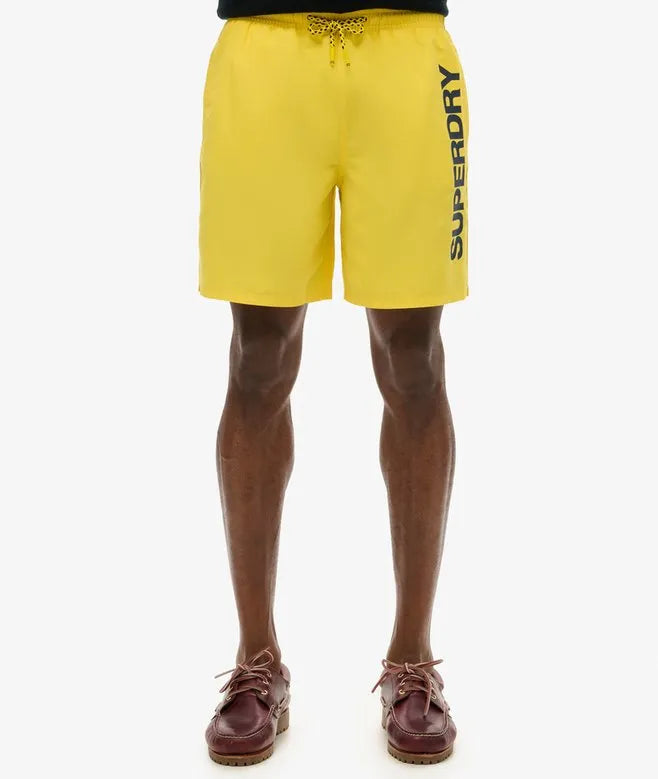 Sport Graphic 17-inch Recycled Swim Shorts