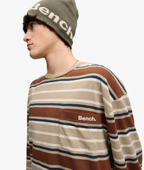 Bench Oversized Stripe Long Sleeve Top