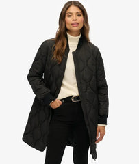 Longline Quilted Liner Jacket