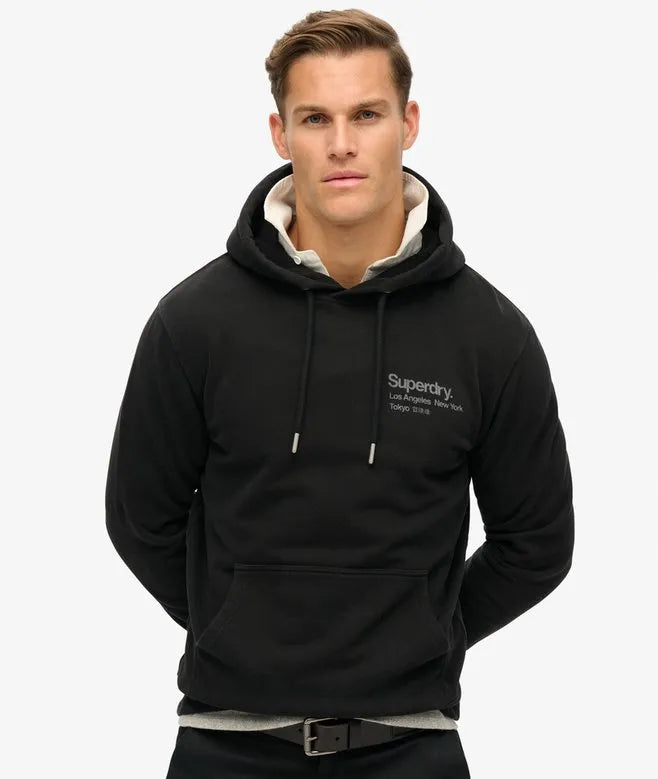 Core Logo City Loose Fit Hoodie