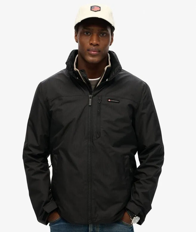 Non Hood Logo Windbreaker Jacket