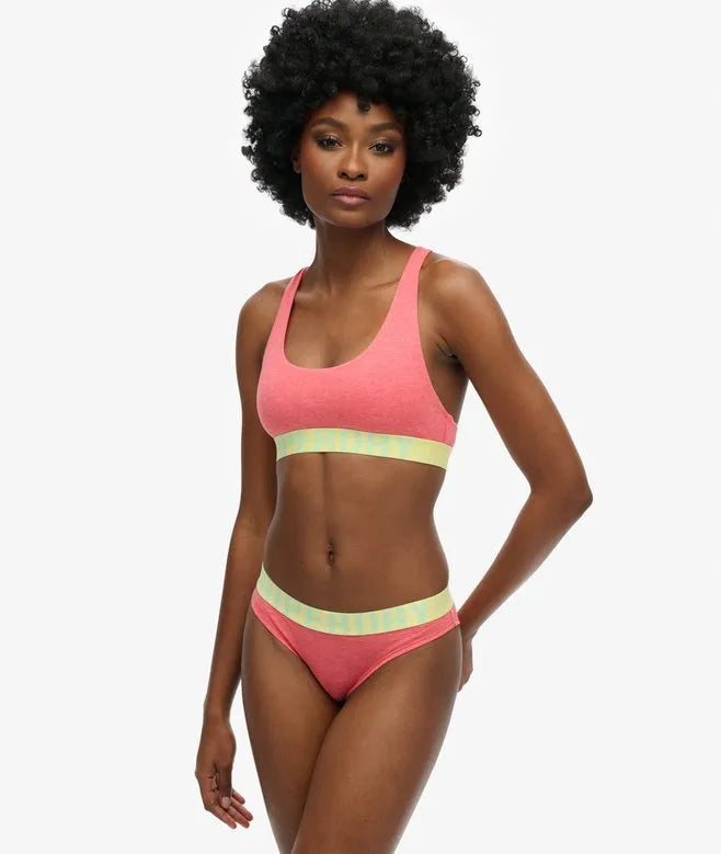 Organic Cotton Large Logo Bikini Briefs