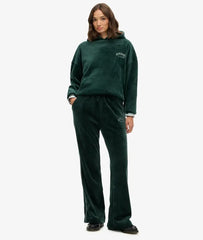 Country Club Velour Straight Joggers