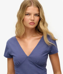 Cap Sleeve Corset Top