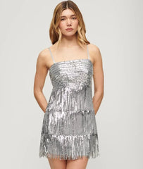 Fringe Cami Mini Dress