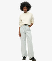 Organic Cotton Wide Leg Jeans