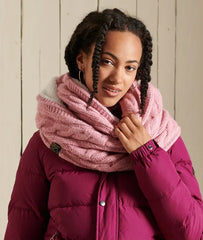 Tweed Cable Snood