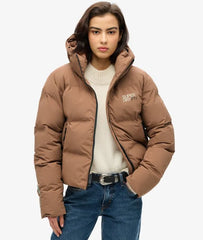Hooded Boxy Puffer Jacket